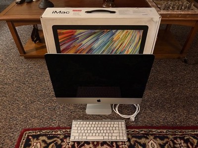 Apple iMac 21.5'' 2017 1TB HDD i5-7400 3.00GHz 8GB DDR4 SCREEN HAS 2 DEAD LINES