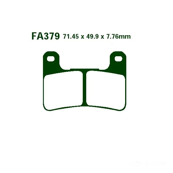 Bremsbelag EBC GPFAX379HH Vorne FüR Suzuki GSX 1300 RUF Hayabusa Bj. 2009-2012-image