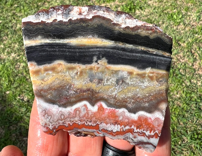 Mexican Crazy Lace Agate Slabs - 119g