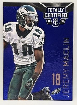 2014 Panini Totally Certified - Jeremy Maclin #70 Platinum Blue /50 Eagles