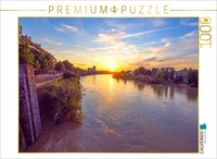 Puzzle Calvendo Beau Coucher De Soleil Sur L'ebre | 1000 PièCes, Format Assemblé