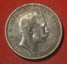 Prussia 5 Mark 1903 A Silver Coin KM#523 T9719