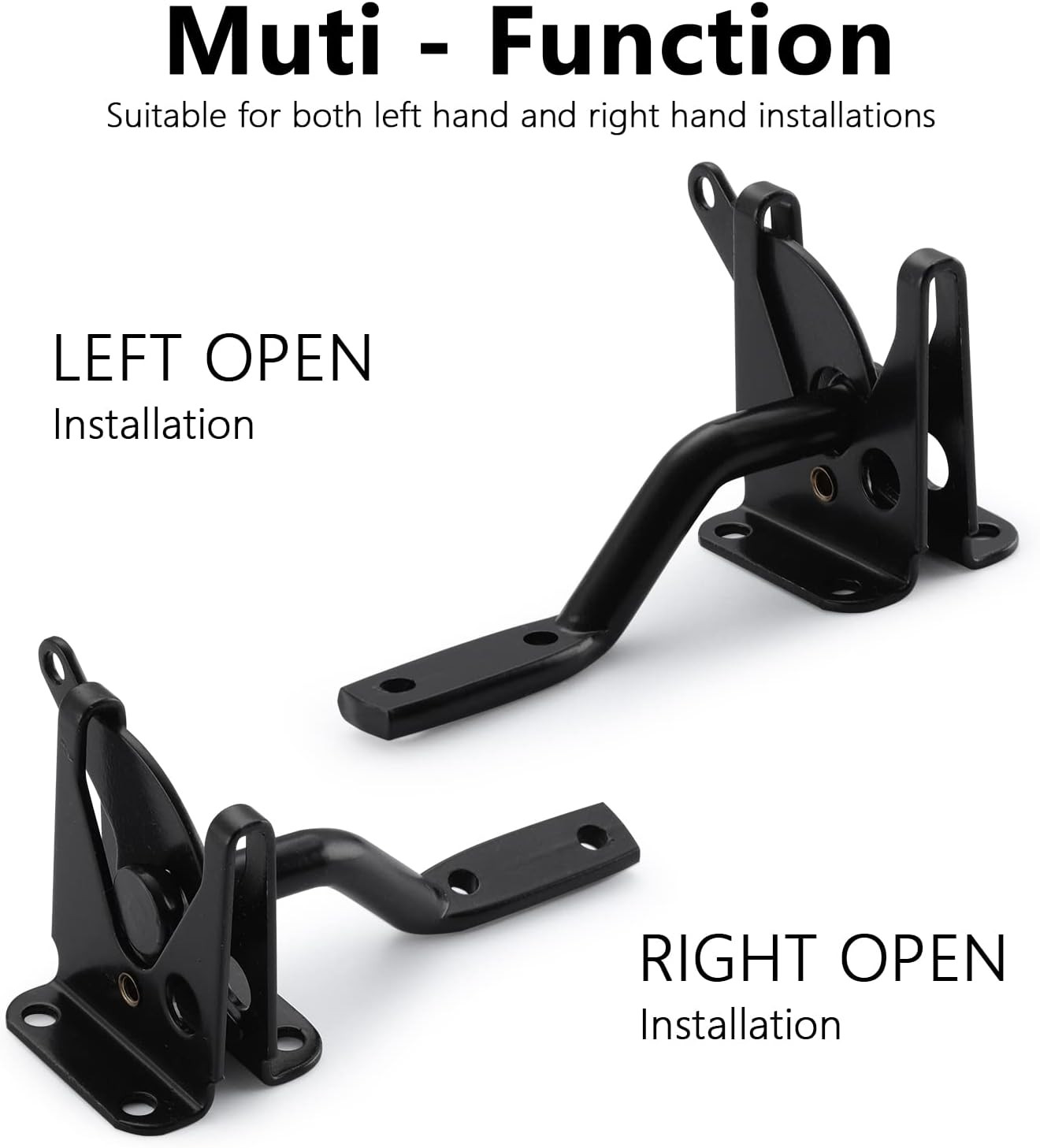 Gate Latch for Wooden Fence Gates, Self-Locking Gate Latches, Heavy Duty Wood Do