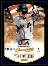 2013 Panini USA Champions Tony Wolters USA #85