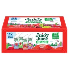 Shelf Stable 100 Juice Box Variety Pack 32 Count 6.75 fl oz Single Serve