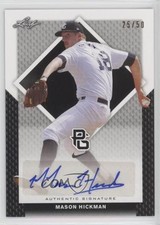 2016 Leaf Perfect Game National Showcase Black 25/50 Mason Hickman Auto 2r8