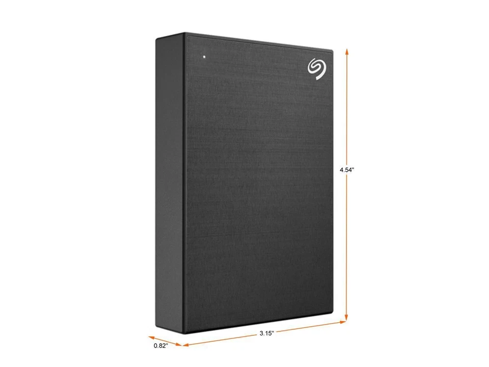 Seagate 4TB One Touch Portable Hard Drive USB 3.0 Model STKZ4000400 Black - Image 2 of 2