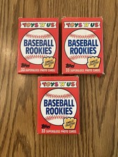 Lot Of 3-1988 Toys R Us Baseball Rookies 33 Card Sets McGwire& McGriff