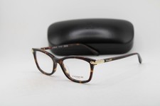 NEW COACH HC 6219U 5120 DARK TORTOISE GOLD AUTHENTIC EYEGLASSES 49-17