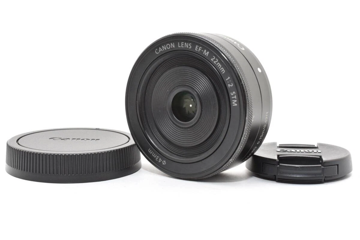 新品美品 CANON LENS EF-M22mm 1:2STM Canon EF-M 22mm f/2 STM Lens for sale online | eBay