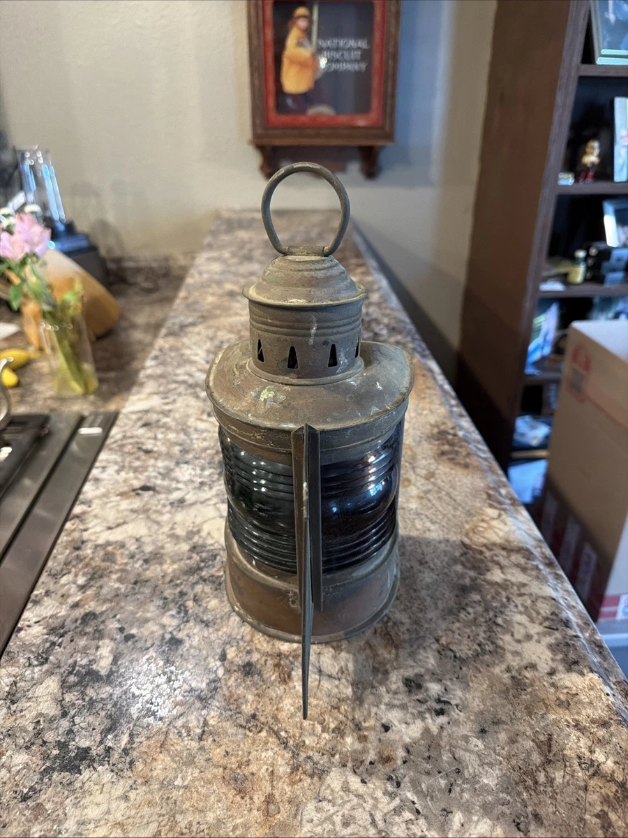 金属主要古董航海灯笼| eBay