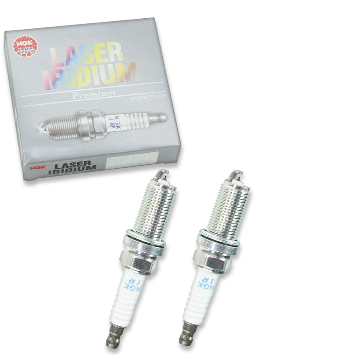 2 pc NGK 5468 SILFR6A11 Laser Iridium Spark Plugs for PKH20TT IKH20TT 4704 um