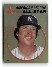 1982 O-Pee-Chee Stickers #140 Rich Gossage New York Yankees