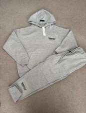 Image of Essentials Grey Fear of God Tracksuit Set Size Medium