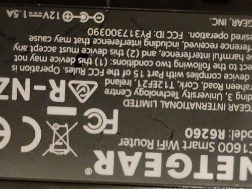 NETGEAR Ac1600 Smart WiFi Dual Band Gigabit Router - Afbeelding 3 van 4