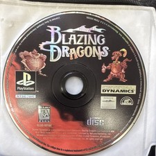 Crystal Dynamics Blazing Dragons Sony PlayStation 1 NTSC-U/C T Disc Only