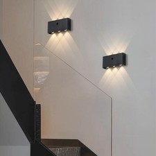 LED Wireless Wall Lamp Battery Operated Wall Sconce Magnetic Mounting Motion