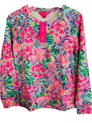 NWT Lilly Pulitzer Loves Disney Beachcomber Top Size Small Daisy