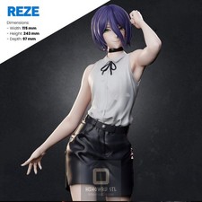 Reze Chainsaw Man | Garage Kit DIY Figure Statue PAINTED 3D Model