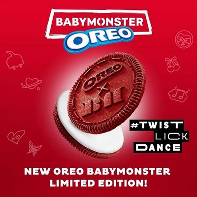 BABYMONSTER x Oreo 12 Multipack Carton 2025 Limited Edition Kpop