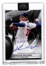 2025 Topps Chrome Black #CBA-HW Hurston Waldrep Chrome Black Autographs
