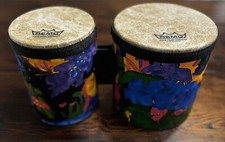 Remo Bongo Drum Set Kids Learning Percussion Music Jungle