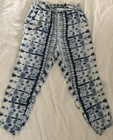 billabong turn away beach pants in blue and white tie dye Size M Style #J302BTUR — photo 2