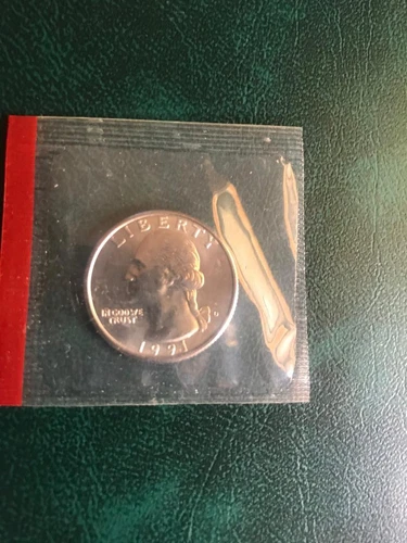 1991-P Washington Quarter — photo from the most recent tracked eBay sale