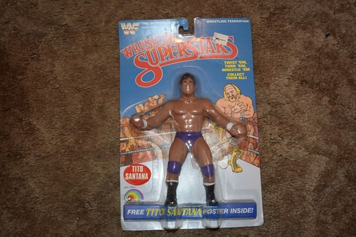 LJN WWF WRESTLING SUPERSTARS, TITO SANTANA. 1985, ...
