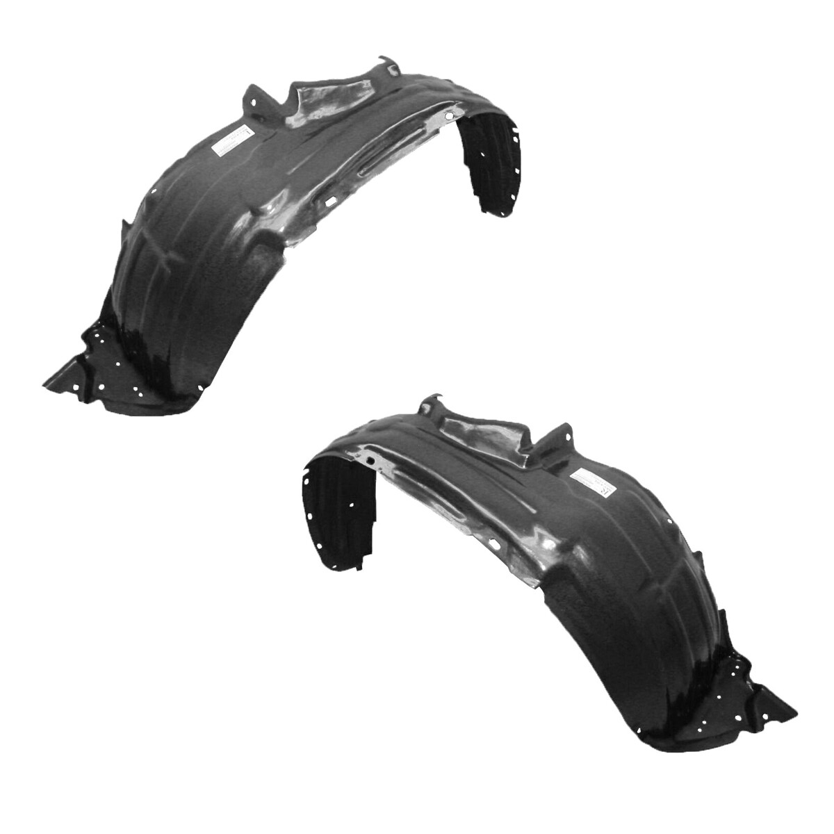 Front Passenger Side Fender Liner W/ Clips For 2001-2005 Toyota - Foto 3