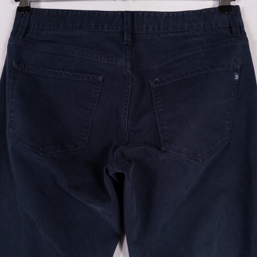 Pantalones 7 Diamonds Ultimate Clifton para hombre 31 x 34 azul marino ajustados calce recto flexibles - Imagen 4 de 10