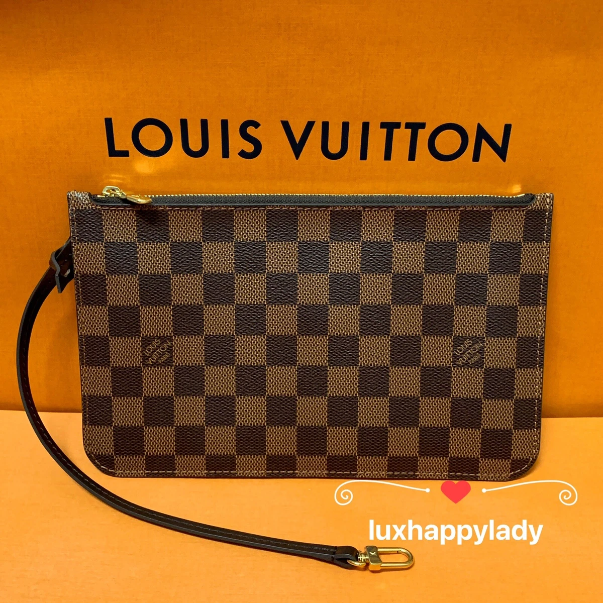 louis vuitton wristlet damier ebene