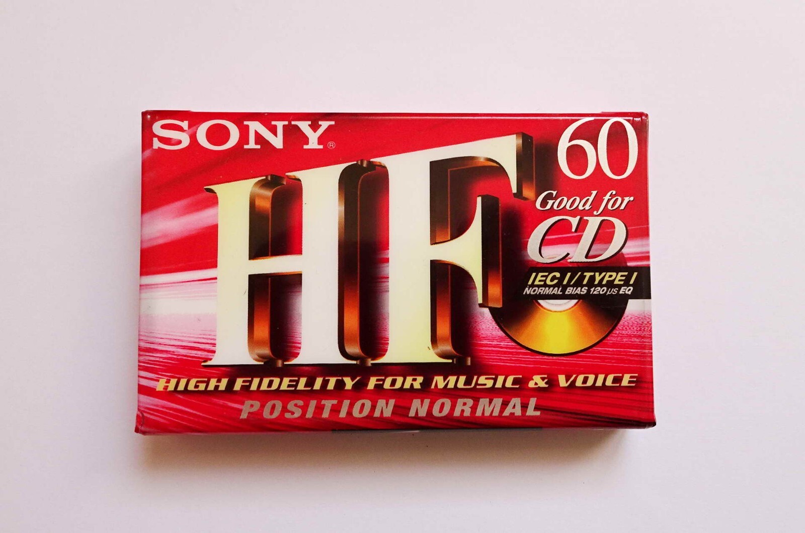 Sony HF 60 pack de 5 cassettes audio vierges Type I pour retrouver le grain du son vintage