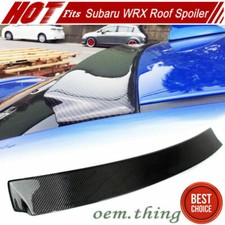 Carbon Fit For Subaru Wrx Sti 4d Sedan D Style Window Roof Spoiler 2021