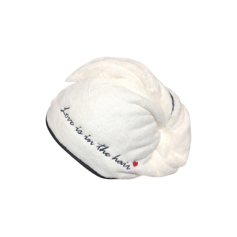Soft Plush Microfiber Hair Towel – Super Absorbent & Gentle