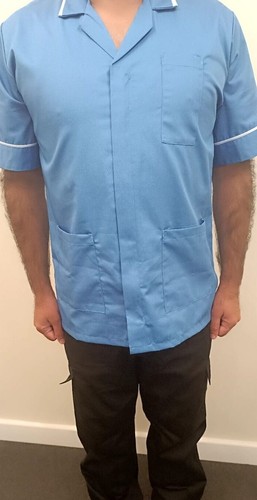 Men's Nursing Tunics Men Healthcare tops uniform Hospital Uniform shirts - 第 10/19 張圖片
