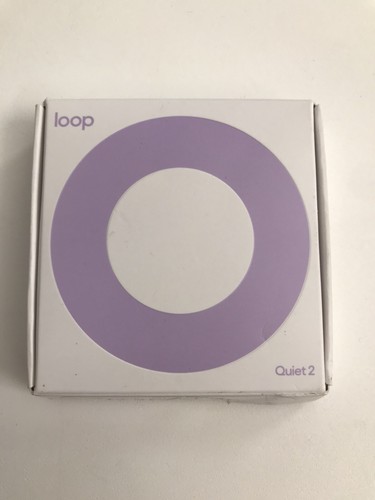 Loop Quiet2 Tappi Orecchie Riduzione Rumore Super Morbidi, Riutilizzabili 24 dB Viola - Foto 7 di 8