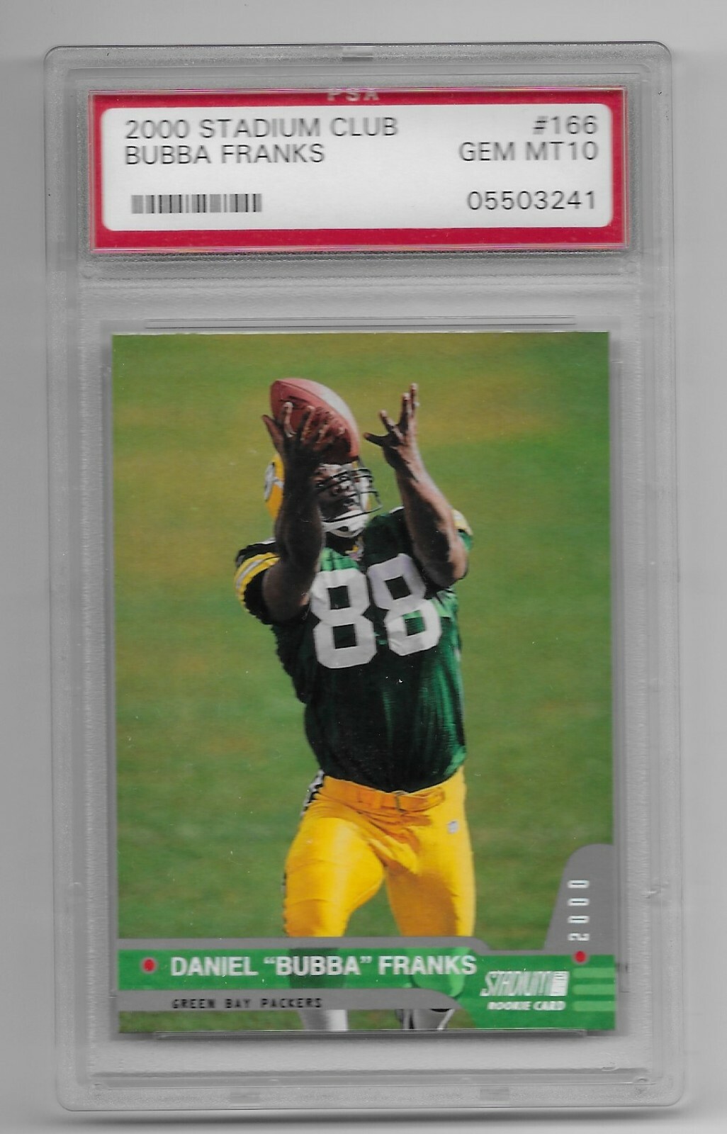 Bubba Franks Stadium Club #166 Base