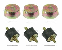 Mercedes W116 W123 Set Of 2 Air Cleaner Buffer Caps And Housing Mounts on sale Mercedes W116 W123 Set Of 2 Air Cleaner Buffer Caps And Housing Mounts on sale