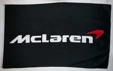 McLaren Premium Flag (Not The Cheap Junk) 3' x 5'Automotive (USA Seller)