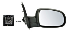 SPECCHIO SPECCHIETTO RETROVISORE ELETTRICO DX per Opel Corsa C (2000-2010)