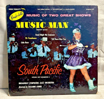 Music Man & South Pacific A27 Record Vinyl Lp