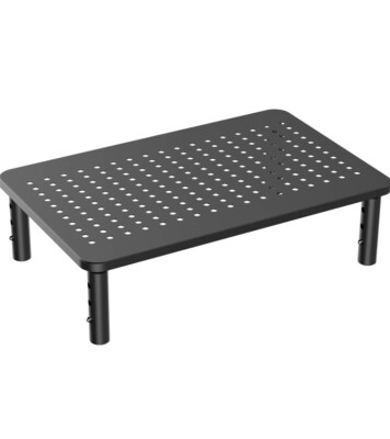 HUANUO Monitorständer Riser - 3 höhenverstellbare Monitorständer ergonomisch Meta