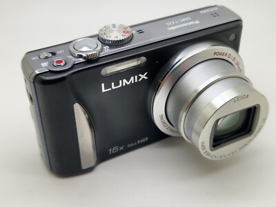 NrMint Panasonic Lumix DMC-TZ25 Black Digital Camera With Charge  Lead UK
