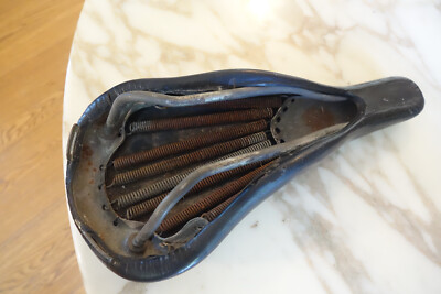 Selle Vélo Course Gallet Vintage – Plastique à Ressorts – Haut De Gamme