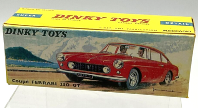 Vintage Reproduction BOX ONLY Dinky Toys Coupe Ferrari 250 GT 515