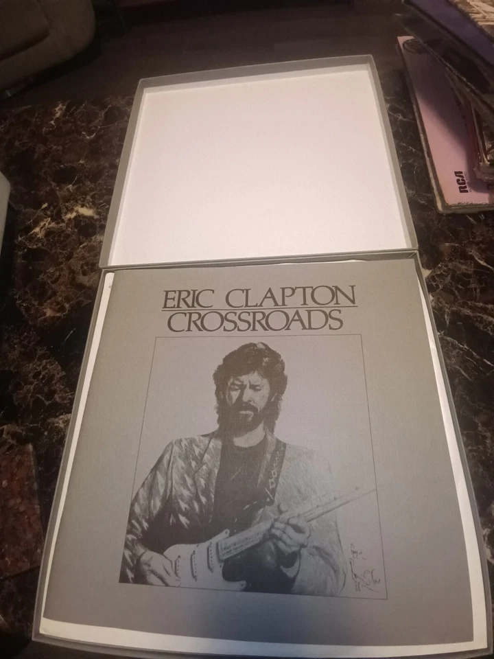 1988 Eric Clapton Crossroads Vinyl 6 LP Box Set with Booklet Excellent FREE Ship Foto 3 de 4