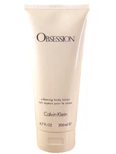 OBSESSION By CALVIN KLEIN SILKENING BODY LOTION 6.7 OZ HUGE SIZE UNBOX