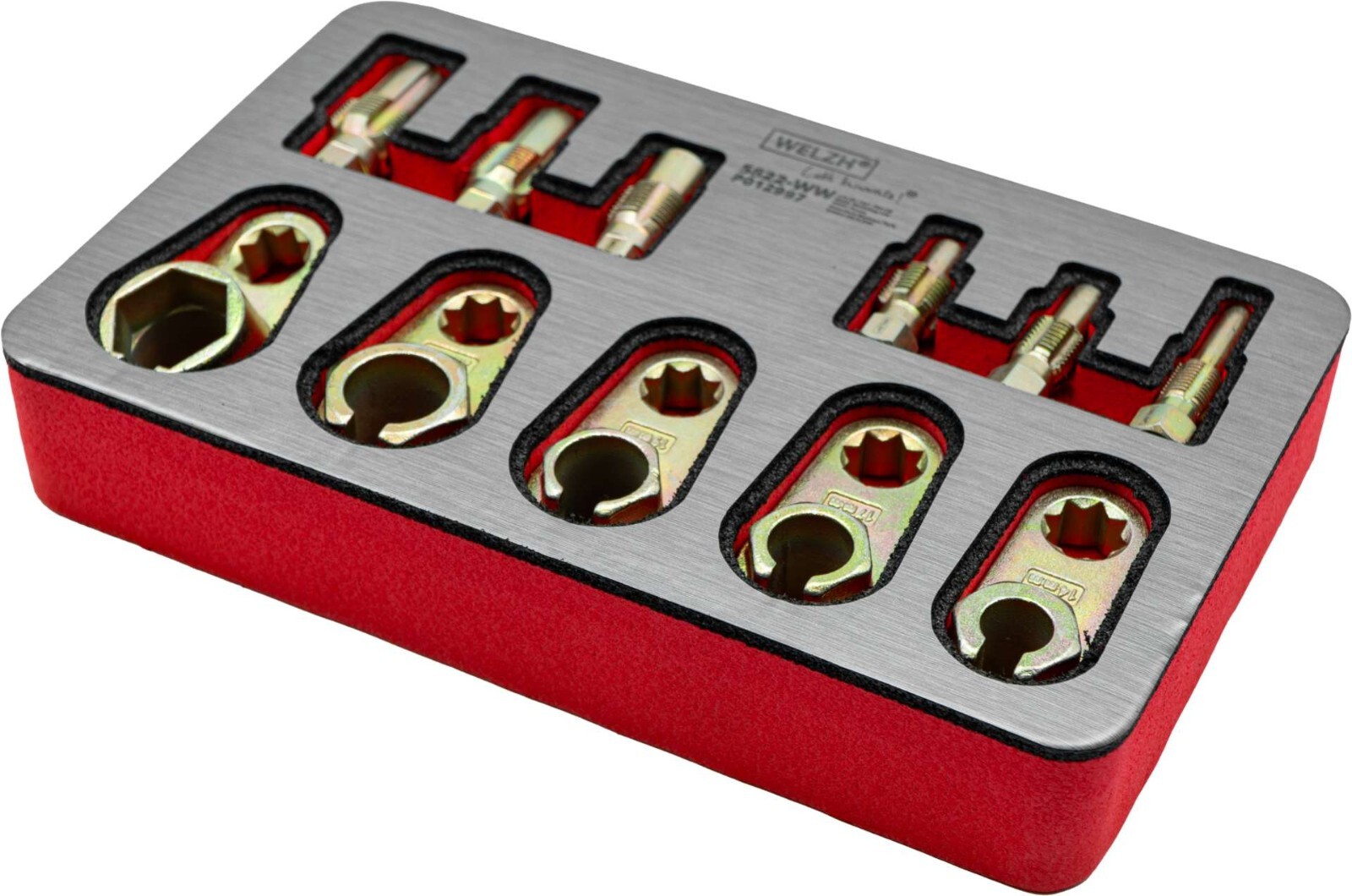 Welzh Werkzeug Nox Sensor Socket Service Tool Kit Set 11 Piece 5822-WW