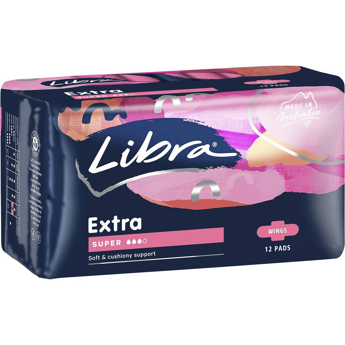 Libra Pad Ultra Thins with Wing Super | 12 Pack | eBay